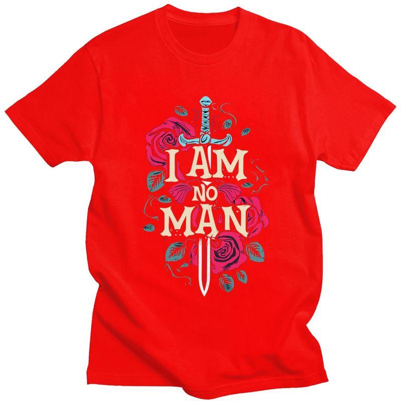 I Am No Man T Shirt for Men Funny Joke Sarcastic Quotes Tshirt Fashion Summer Style Short Sleeve Tee Shirt Clothing