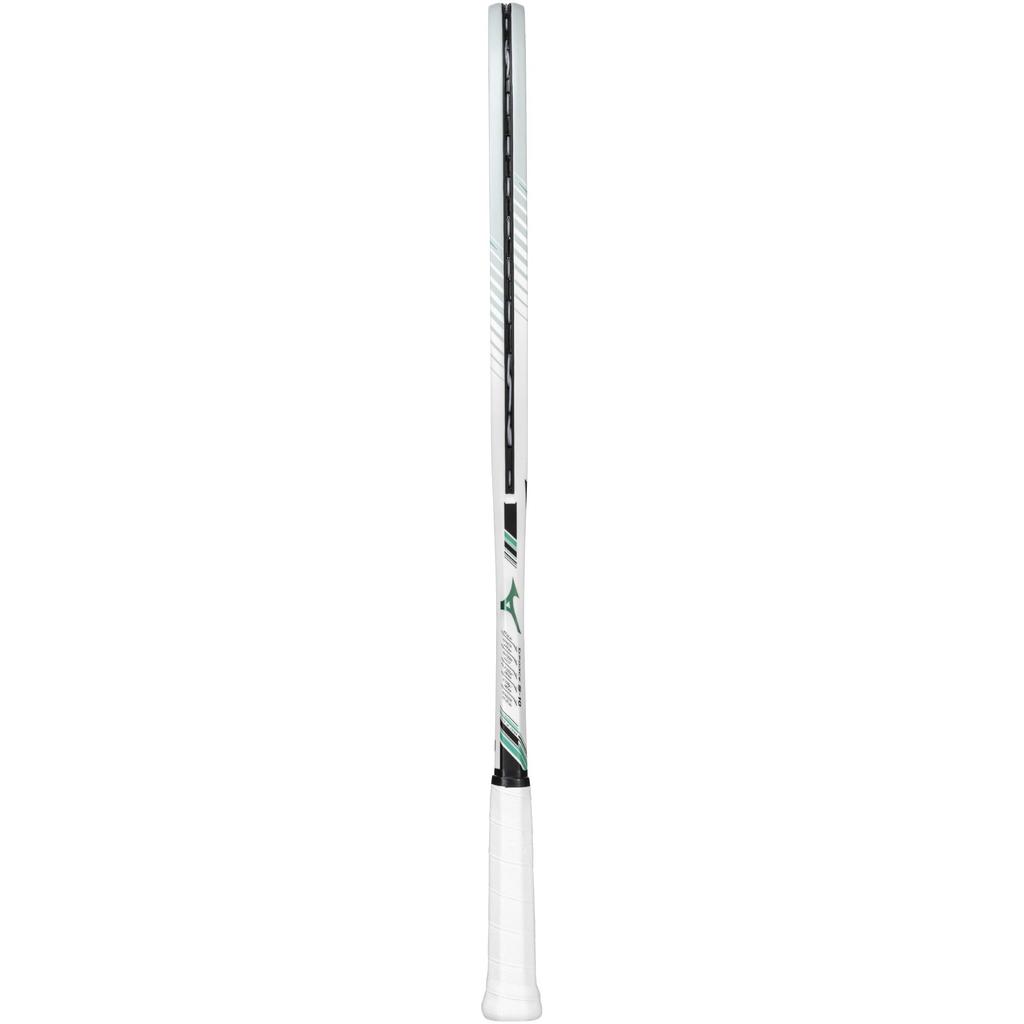 Mizuno Deeforce Tennis Racket 63JTN544 S-10 (Soft Tennis), Unisex, White/Jade Green, 0U,