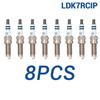 2-8PCS Iridium Platinum Spark Plugs TORCH LDK7RCIP(A5) Replace for Candles ILZKR7A(1961) VW 101905622 YR6TII330T 0242140528