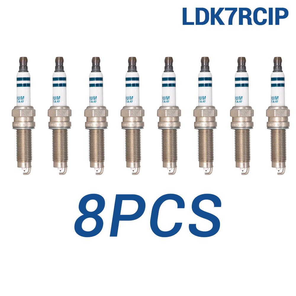 2-8PCS Iridium Platinum Spark Plugs TORCH LDK7RCIP(A5) Replace for Candles ILZKR7A(1961) VW 101905622 YR6TII330T 0242140528