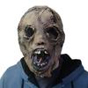 Scary Mask Halloween Horror Evil Mask, Punk Black Cloth Ghost Zombie Mask Evil Role-playing Props