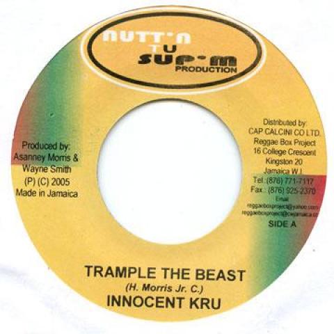 Пластинка 7 дюймов INNOCENT CREW - Trample The Beast Nutt'n 2 Supm 2005 Ямайка Регги, Ска и Даб