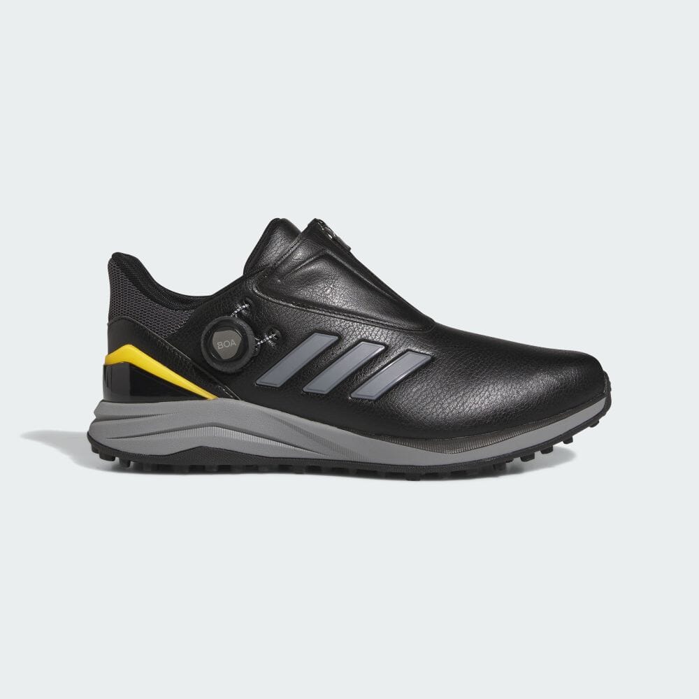 Adidas SOLAR MOTION BOA 24 Core Black Shoes & Footwear Sports Shoes MEN'S GOLF IG0928 Core Black / Iron Metallic / Spark