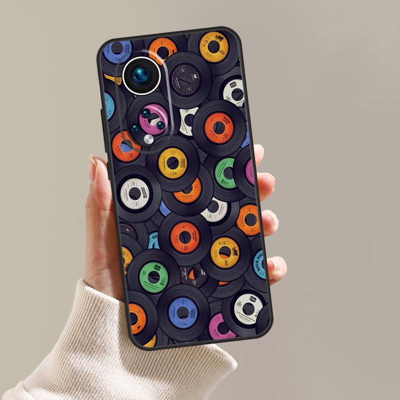 Виниловая пластинка DJ Ретро Винтажный Чехол Для Honor Magic 8 7 6 5 Pro 400 200 50 70 90 Lite X8c X8b X9a X9b X9c X9d Win RT Обложка
