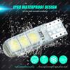 10/20/30/50 ШТ. Светодиодные лампы T10 W5W 12V 5050-6SMD 7000K Белый Автомобильные Багажник Боковые Габаритные Номера Сигнальные Фонари Силиконовые Водонепроницаемые Купольные Фонари 6