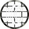 KC HiLiTES 7210 Black ABS Stone Guard Single Guard 6" -