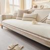 Cream Wind Sofa Cushion, Universal Non-Slip Seat Cushion For All Seasons,  New Sofa Cover, Washable Sofa Cover Towel