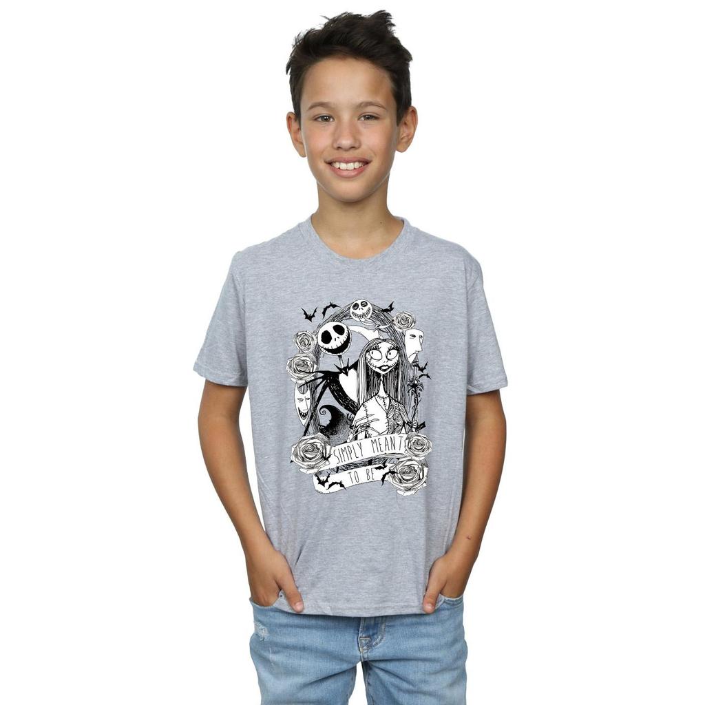 Disney Boys Nightmare Before Christmas Simply Meant To Be T-Shirt