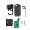 Blank Remote Key 2 Buttons OPEL Corsa D Meriva B for Programming