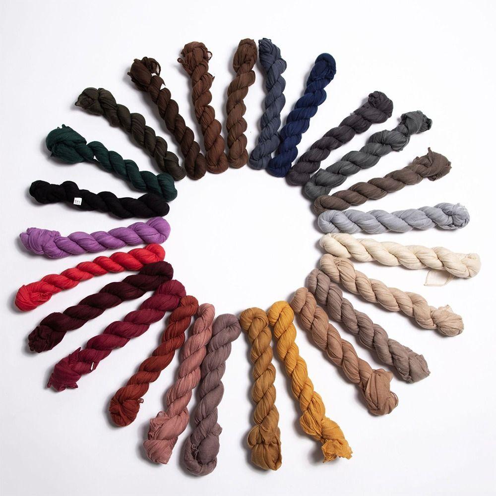 Sun Protection Shawls Soft Pashmina Summer Beach Scarves  for Women Men