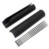 2PCS Motorcycle Fork Rubber Cover Shock Absorber Guard Protector For On/Off Road
