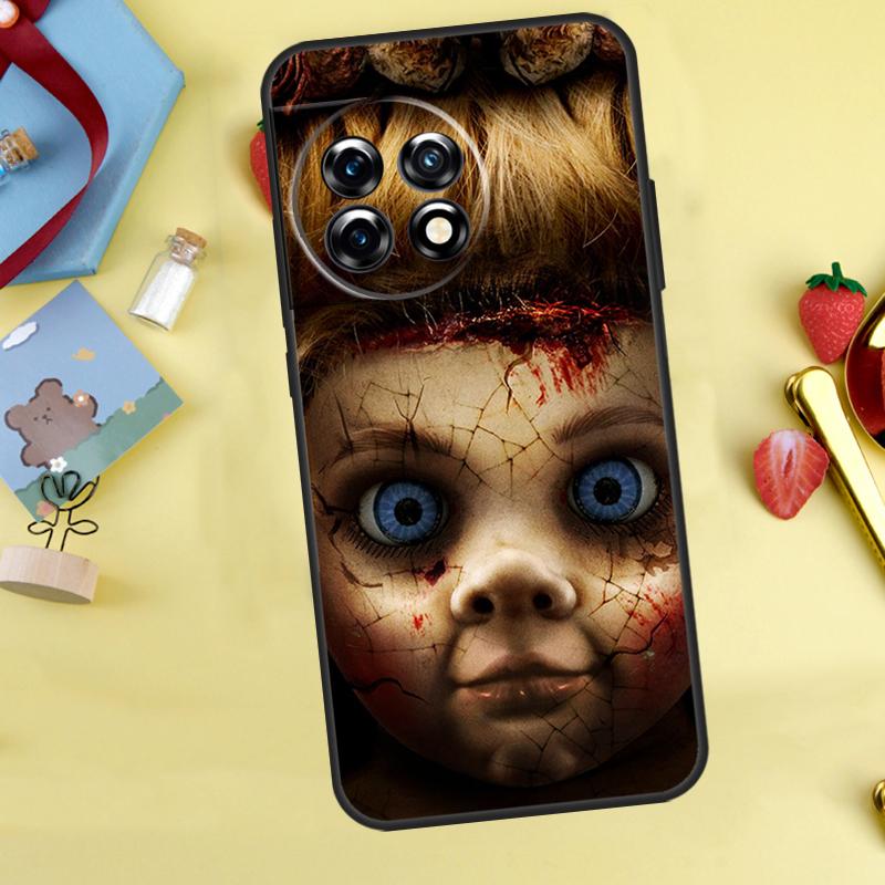 Жуткие куклы Чехол для OnePlus 13R 13 12 12R 11 10 Pro 8T 10T OnePlus Nord 4 CE 2 3 Lite N30 N10 N20 Чехол