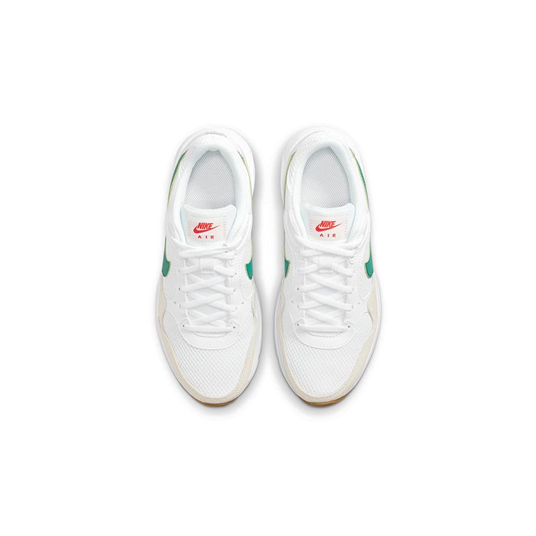 Nike Air Max SC Удобные детские кроссовки с низким верхом Детские кроссовки Бело-зеленые CZ5358-104