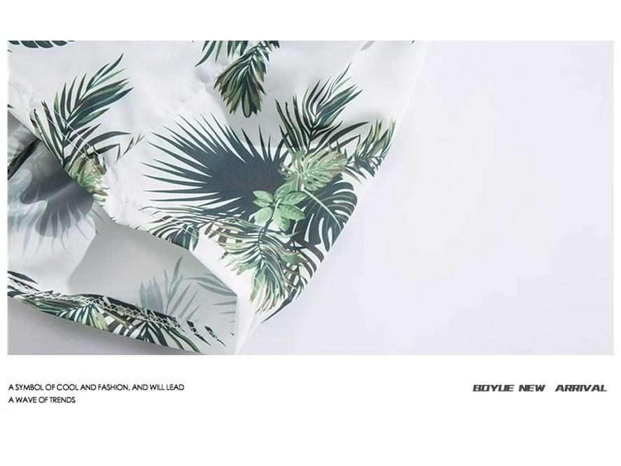 Men's Hawaiian Vacation Beach Shirt and Shorts Set