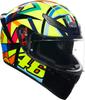AGV Motorcycle Helmet Full Face K1 S SOLELUNA 2017 L Size (Soleruna 2017) (59-60cm) 18394007015-L