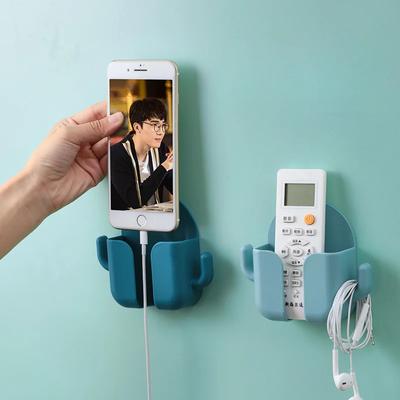 Спальня Эконом Подставка Настенный держатель для телефона Ящик для хранения Пульт дистанционного управления Мобильный телефон Зарядное устройство Настенный держатель Душевая кровать