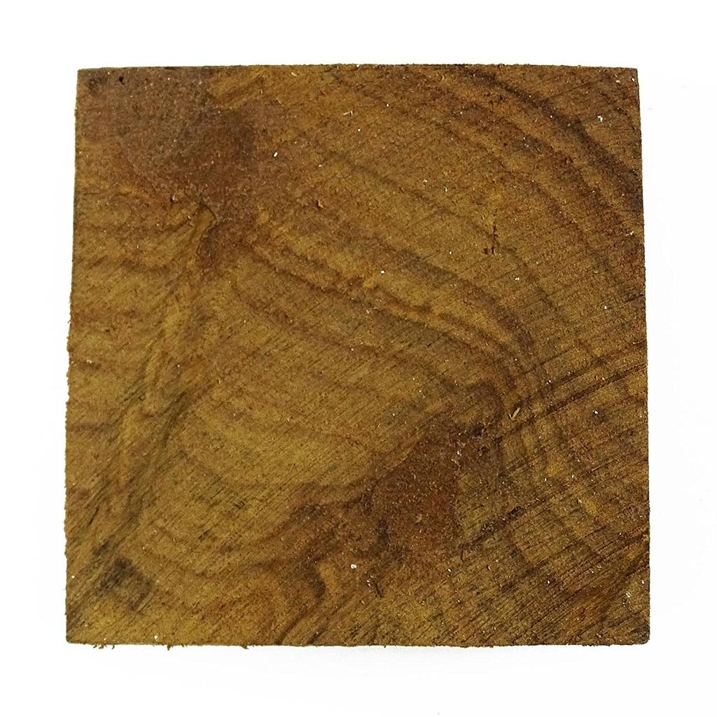 Ручной резной печатный блок Коричневый деревянный текстильный блок штампа