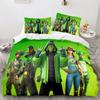 Fortnite Костюм Кровать Удобное Пододеяльник Игра Косплей Спальня Покрывало на Кровать Постельное белье Аниме Мультфильм Наволочка Декор Комнаты Рождественский Подарок