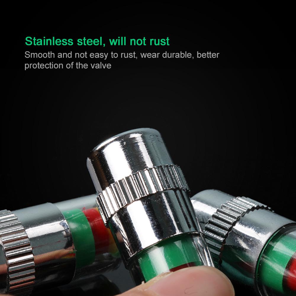 4 шт./лот, монитор давления в шинах, крышка манометра, индикатор, набор инструментов для мониторинга предупреждений