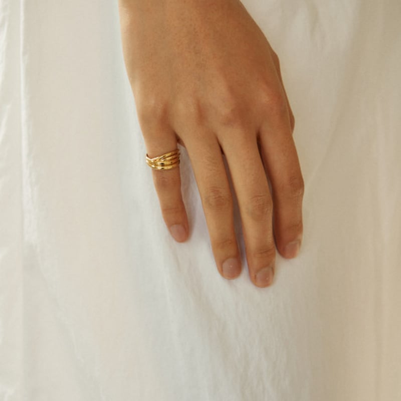 FINNLEE REST IN CITY 27 RING - GOLD