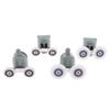 Zinc Alloy Double Shower Door Roller Wheel Runner/Pulleys/Rollers/Wheels Bearing