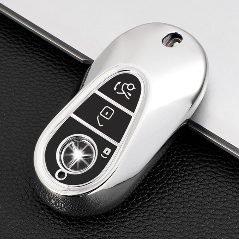 Чехол для дистанционного ключа автомобиля из ТПУ для Benz CE Class W223 W206 C260 C300 S450 S500 S400 Защитные аксессуары для бесключевого доступа