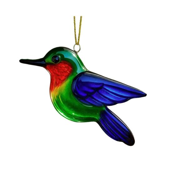 Рождественские Птицы Украшение Пластиковый Колибри Малиновка Сова Сойка Зимородок Елка Подвесные Украшения Памятные Подарки для Любителей Птиц Природа