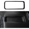 Car Carbon Fiber Decal Center Console Lower Panel Sticker Cover Interior Trim Decal For Chevrolet Silverado/GMC Sierra 1500 2500HD 3500HD 2014-2018
