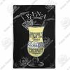 Putuo Decor Cocktail Vintage Metal Sign Tin Sign Decorative Plaque Wall Decor Bar Pub Man Cave Living Room Decoration