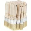 Small Paint Brush Suitable for Art Handwork Painting Dyeing Varnish Glue Application Wooden Handle Indoor/Outdoor Repair