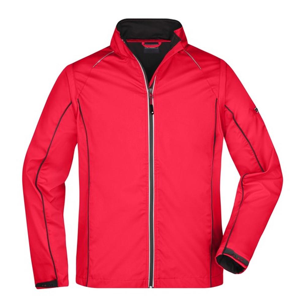 James and Nicholson Mens Zip-Off Soft Shell Jacket