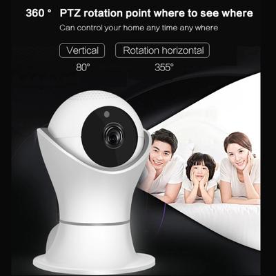Full HD WIFI IP 1080P радионяня с автоматическим отслеживанием и вращением на 360 градусов, камера ночного видения, 3D панорамная навигационная карта