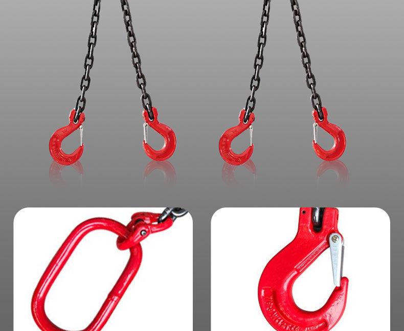 G80 Manganese Steel Lifting Chain Sling with Hook