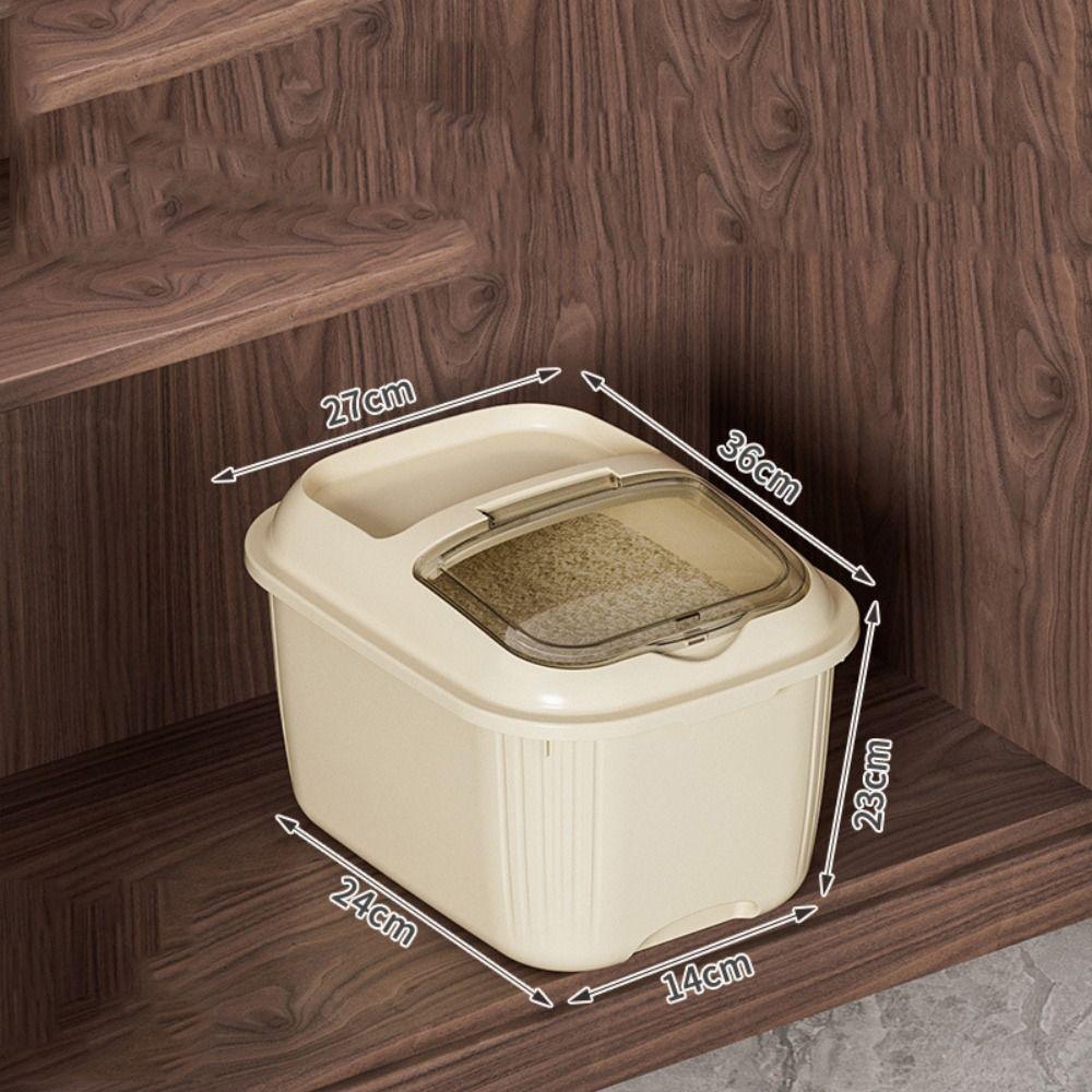 Влагонепроницаемый контейнер для хранения рисовых зерен, большой вместимости, контейнер для хлопьев, прочное ведро для риса