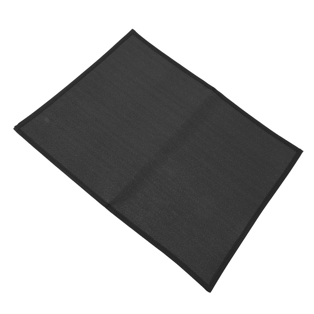 Огнеупорный коврик для гриля Ткань из стекловолокна Жаростойкий Складной Квадратный Коврик для костра для Патио Дворов