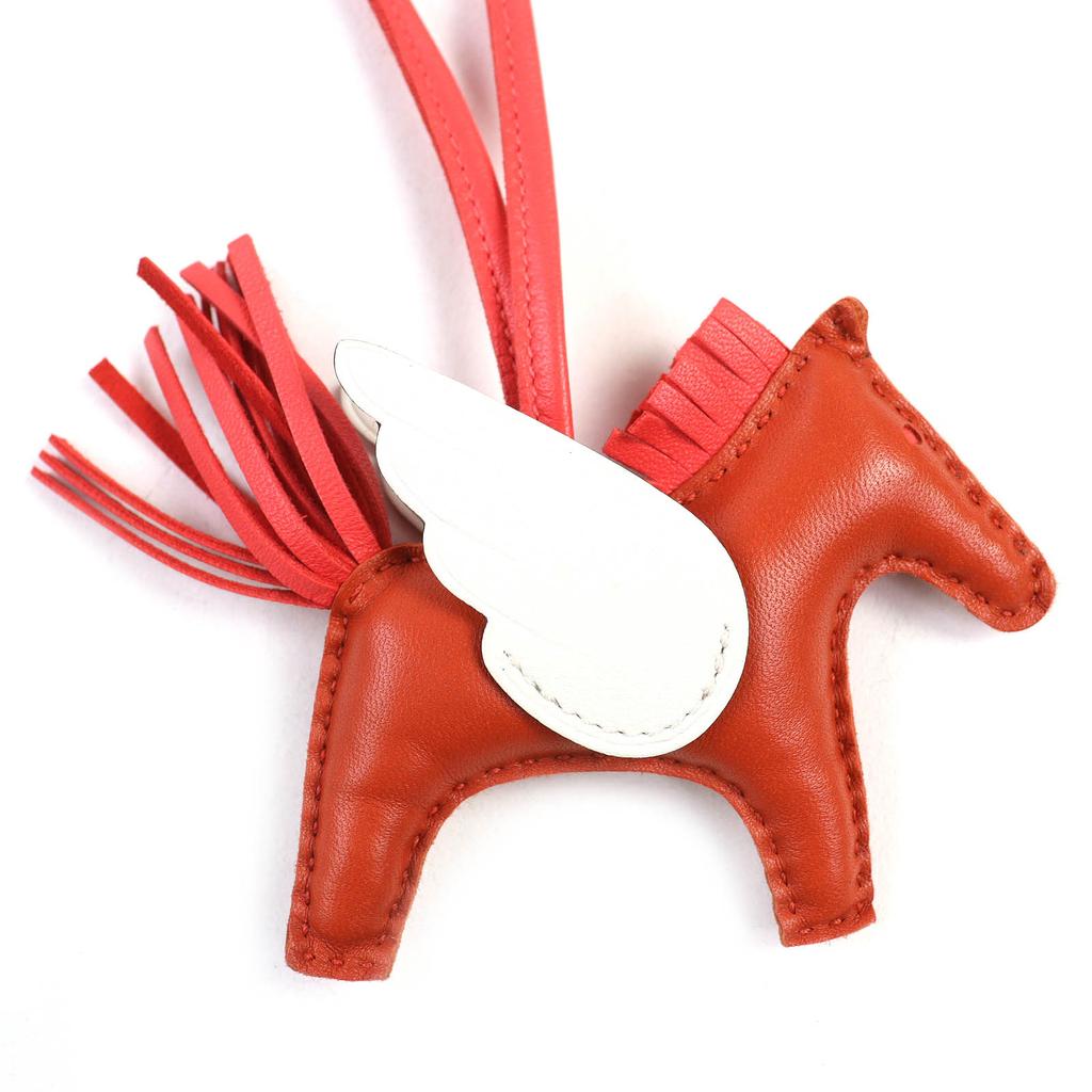 Pristine HERMES Bag charm Rodeo Charm Pegasus PM Anyo Miro Women Used