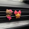 Air Vent Decoration Hellokitty Mermaid-Shaped Car Hanging Ornament Cute Cartoon Aroma Diffuser Stone Aromatherapy Gypsum