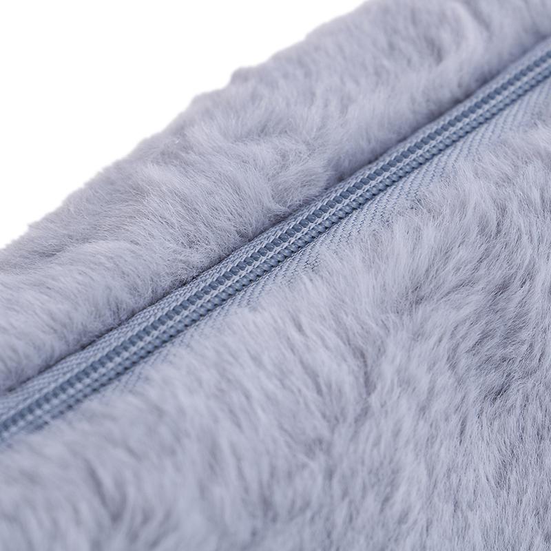 1X Милый плюшевый пушистый пенал для девочек, косметичка, кошелек для монет, сумка для хранения