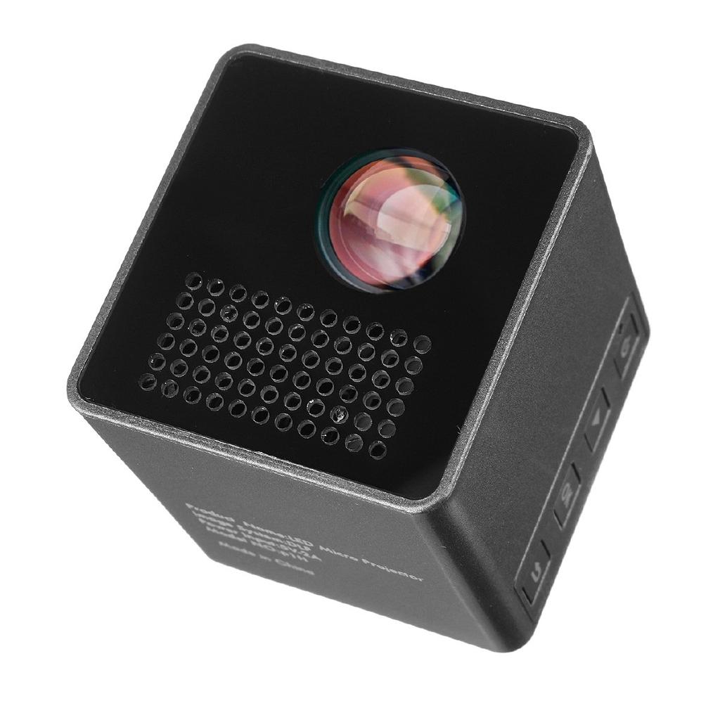 Мини-проектор 1080P Беспроводной Wi-Fi Мобильный проектор Поддержка Miracast Dlna Карманный Проектор Домашний кинотеатр 5.1 DLP Проектор Батарея