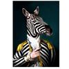 Полный 5D Diy Алмазная картина Джентльмен Мистер Зебра Алмазная вышивка Полный вышивка крестиком Домашний Декор Подарок ручной работы