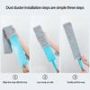 Flexible Cleaning Tool Long Handle MultiSurfaces Dusting Brush Home Use Furniture Floor Car Interior Duster