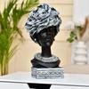 Graceful Afro-Inspired Woman Figurine | A Celebration of Culture & Beauty | Elevate Your Décor with Timeless Elegance