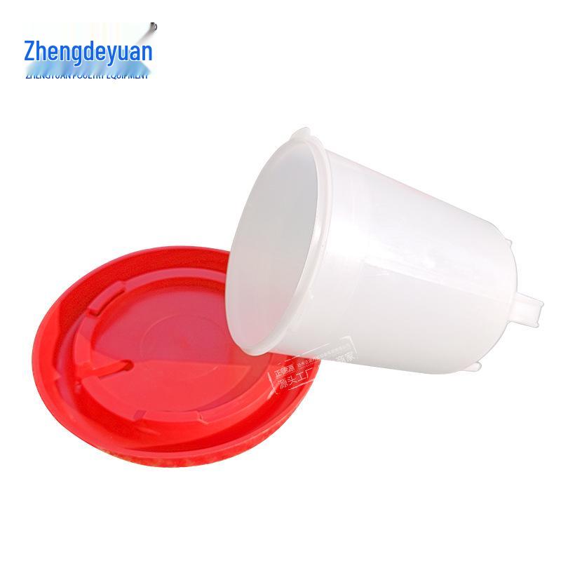 Thickened Poultry Water Bucket & Feeder for Chickens, Ducks, and Geese