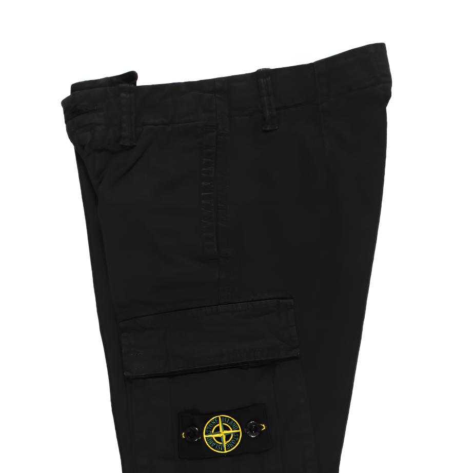 STONE ISLAND Джинсы прямого кроя с логотипом для детей 791630215-V0129