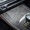 Для BMW X5 X6 F15 F16 14-18 2 шт., настоящая карбоновая шестерня, боковая отделка, полоса салона автомобиля, салон автомобиля