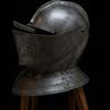 Medieval Knight Armor Helmet 18 Gauge Steel Bascinet Helmet For Reenactment And Cosplay