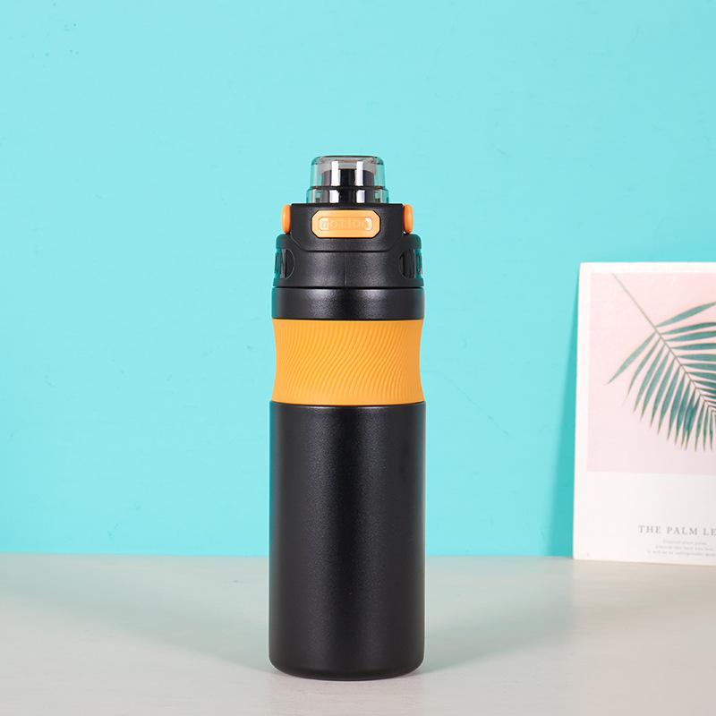 Ручка из нержавеющей стали 316, спортивный чайник, уличный портативный автомобильный горшок для восхождения с двойной чашкой, дорожный горшок для езды на автомобиле