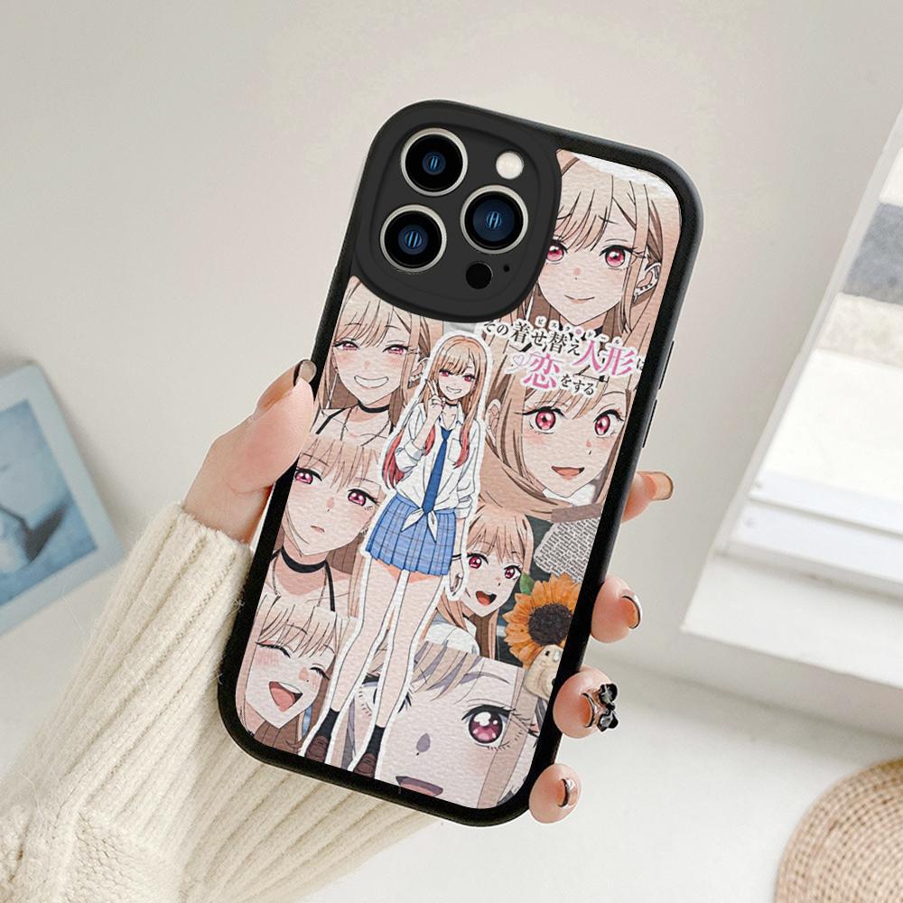 Чехол для телефона «Anime My Dress Up Darling Marin Kitagawa» для Iphone 14 13 11 12 Pro 14 MAX 13 12 MiNi 7 8 plus XS XR, чехлы из овечьей кожи