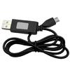 Универсальный зарядный кабель 3,5/5,5/USB 5-контактный для литиевых батарей 3,7 В с управлением зарядом и автоматическим отключением