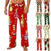 Men's Allover Printed Home Pants Sleeping Pajama Pants Long Pants Pajama Pants